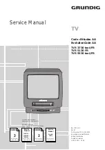 Предварительный просмотр 1 страницы Grundig TVR 3730 TEXT/FR Service Manual