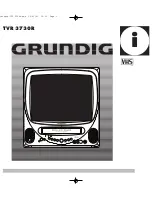 Grundig TVR 3730R Instruction Book preview