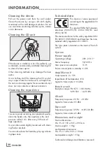 Предварительный просмотр 20 страницы Grundig UMS 2010 User Manual