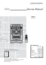 Grundig UMS 25 Service Manual предпросмотр