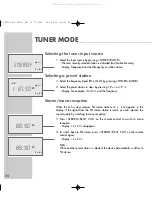 Предварительный просмотр 24 страницы Grundig Varixx UMS 4401 SPCD Manual