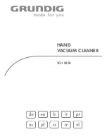 Grundig VCH 8830 Instruction Manual preview