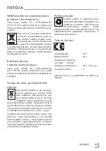 Preview for 97 page of Grundig VCH 9732 Instruction Manual