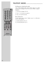 Preview for 20 page of Grundig VISION 3 26-3821 Manual