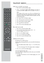 Предварительный просмотр 24 страницы Grundig Vision 6 Manual