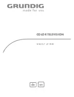 Grundig VISION 7 47-7850 User Manual предпросмотр