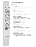 Предварительный просмотр 16 страницы Grundig VISION 7 47-7850 User Manual