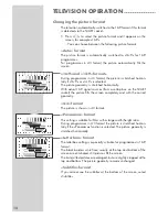 Предварительный просмотр 18 страницы Grundig VISION 7 47-7850 User Manual