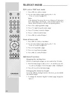 Предварительный просмотр 20 страницы Grundig VISION 7 47-7850 User Manual