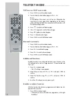 Предварительный просмотр 14 страницы Grundig VISION II 26 Manual