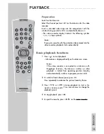 Предварительный просмотр 15 страницы Grundig VIVANCE GV 3143 HIFI User Manual