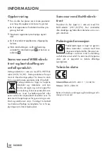 Preview for 58 page of Grundig WK 4620 Manual