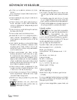 Preview for 70 page of Grundig WTR 3000 BT Manual