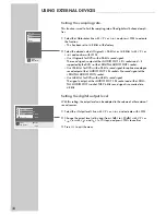 Предварительный просмотр 32 страницы Grundig XENARO GDP 5100/2 User Manual