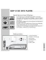 Preview for 5 page of Grundig XENARO GDP 5120 User Manual