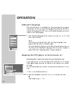 Preview for 16 page of Grundig XENARO GDP 5120 User Manual