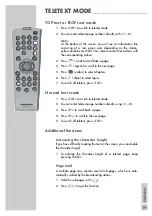 Предварительный просмотр 19 страницы Grundig Xentia 32 Manual