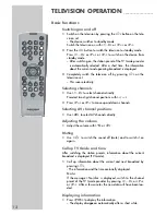 Preview for 12 page of Grundig XENTIA 55 Manual