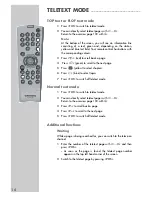 Preview for 14 page of Grundig XENTIA 55 Manual