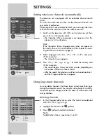 Preview for 12 page of Grundig XEPHIA 42 PW 110-5510 TOP User Manual