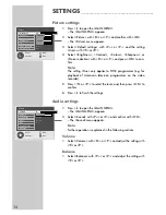 Preview for 14 page of Grundig XEPHIA 42 PW 110-5510 TOP User Manual