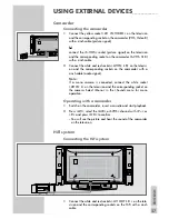 Preview for 27 page of Grundig XEPHIA 42 PW 110-5510 TOP User Manual