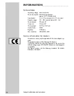 Preview for 32 page of Grundig XEPHIA 42 PW 110-5510 TOP User Manual