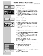 Предварительный просмотр 26 страницы Grundig XEPHIA 42 PW 110-6609 TOP User Manual