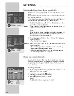 Preview for 12 page of Grundig XEPHIA 42 PXW 110-6616 REF User Manual