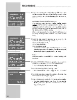 Preview for 30 page of Grundig XERIA GV 5153 HIFI User Manual