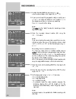 Preview for 32 page of Grundig XERIA GV 5153 HIFI User Manual