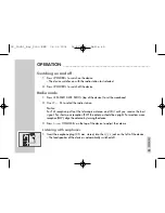 Предварительный просмотр 18 страницы Grundig Yacht Boy 2000 Instruction Manual