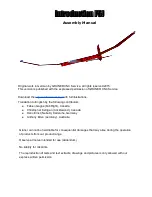 Gruner F5J Assembly Manual предпросмотр