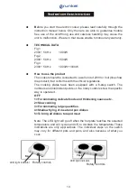 Предварительный просмотр 10 страницы Grunkel EHP-115 Instruction Manual