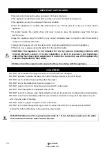 Предварительный просмотр 10 страницы Grunkel HV-16 User Manual