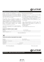 Предварительный просмотр 13 страницы Grunkel HV-16 User Manual