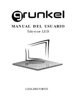 Предварительный просмотр 1 страницы Grunkel LED-20H FHDT2 User Manual