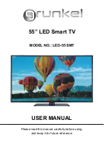 Предварительный просмотр 1 страницы Grunkel LED-55 SMT User Manual