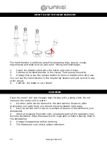 Предварительный просмотр 10 страницы Grunkel MP-800 GAT Instruction Manual