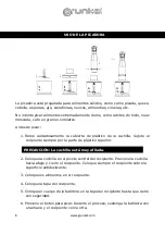 Preview for 6 page of Grunkel MP-800G SET Instruction Manual