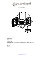 Предварительный просмотр 24 страницы Grunkel MWG-20DG Instruction Manual