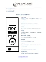 Предварительный просмотр 13 страницы Grunkel MWG -23XT Instruction Manual