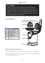 Preview for 11 page of Grunkel XP-200 PAD Instruction Manual