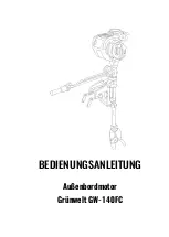 Предварительный просмотр 3 страницы Grünwelt Maschinen Grunwelt GW-140FC Manual