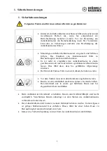 Предварительный просмотр 6 страницы Grünwelt Maschinen Grunwelt GW-140FC Manual