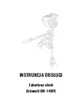 Предварительный просмотр 47 страницы Grünwelt Maschinen Grunwelt GW-140FC Manual