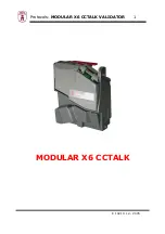 Grupo Azkoyen MODULAR X6 CCTALK Manual preview