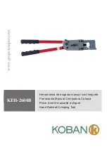 Preview for 1 page of GRUPO temper KOBAN KEH-2600B Manual