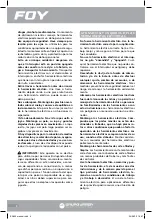 Preview for 4 page of Grupo Urrea FOY EA204 User Manual