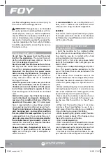 Preview for 10 page of Grupo Urrea FOY EA204 User Manual